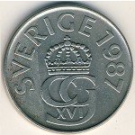 5крон 1983 г. Швеция(31) - 5354 - реверс