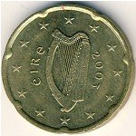 20 центов 2003 г. Ирландия(9) - 2174 - реверс