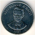 5 сентим 1997 г. Гаити(4) -225 - реверс