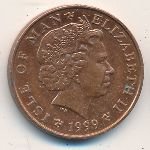 1 пенни 1998 г.   Остров Мэн  (15) - 8204 - реверс
