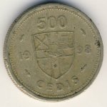 500 седи 1998 г. Гана(6) - 355 - аверс