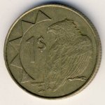 1 доллар 1993 г. Намибия(15) -99 - аверс