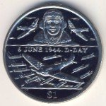 1 доллар 2004 г. Виргинские острова  - 2842 - аверс