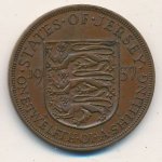 1/12 шиллинга 1937 г. Джерси(7) - 1425 - аверс