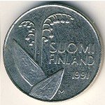 10 пенни 1991 г. Финляндия(24) -16437 - реверс