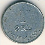 1 эре 1969 г. Дания(28) -4173 - аверс