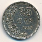 25 сантимов 1927 г. Люксембург(13) - 11445 - аверс