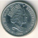 5 пенсов 1996 г.   Остров Мэн  (15) - 8204 - реверс