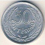 50 сентесимо 1965 г. Уругвай(23) -562 - аверс