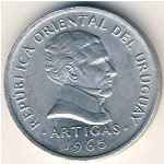 50 сентесимо 1965 г. Уругвай(23) -562 - реверс