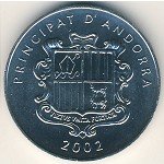 1 сантим 2002 г. Андорра(2) - 27182 - реверс