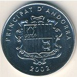 1 сантим 2002 г. Андорра(2) - 27182 - реверс