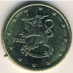 50 центов 2000 г. Финляндия(24) -16437 - реверс