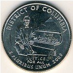 25 центов 2009 г. США(21) - 52935 - реверс