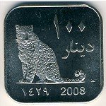 100 динаров 2008 г. Дарфур(7) - 760 - аверс