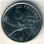 5 песева 2007 г. Гана(6) - 355 - аверс