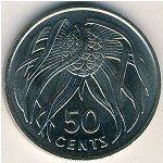 50 центов 1979 г. Кирибати(11) -566 - аверс