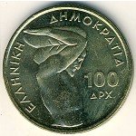 100 драхм 1999 г. Греция(7) - 11529 - аверс