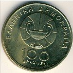100 драхм 1998 г. Греция(7) - 11529 - аверс