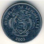 25 центов 2003 г. Сейшелы(19) -196 - реверс