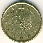 20 центов 1999 г. Испания(10) -12911 - реверс