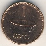 1 цент 1999 г. Фиджи(24) -522 - аверс
