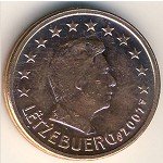 2 цента 2002 г. Люксембург(13) - 11445 - реверс