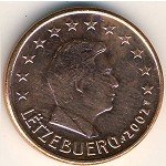 5 центов 2002 г. Люксембург(13) - 11445 - реверс