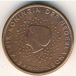 2 цента 2003 г. Нидерланды(15) -7213 - реверс