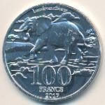100 франков 2017 г. Катанга (11)  - 940 - аверс