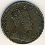 1/12 шиллинга 1909 г. Джерси(7) - 1425 - реверс