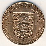 1/12 шиллинга 1966 г. Джерси(7) - 1425 - аверс