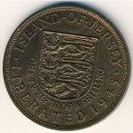 1/12 шиллинга 1945 г. Джерси(7) - 1425 - аверс