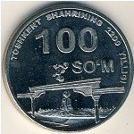 100 сум 2009 г. Узбекистан(23) -560 - аверс