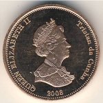 1 пенни 2008 г. Тристан-да-Кунья(22) -4381: - аверс