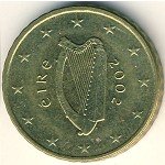 10 центов 2002 г. Ирландия(9) - 2174 - реверс