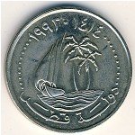 50 дирхам 1998 г. Катар(11) - 373 - реверс