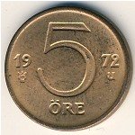5эре 1972 г. Швеция(31) - 5354 - аверс