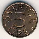 5эре 1980 г. Швеция(31) - 5354 - аверс