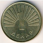 1 денар 2000 г. Македония(14) - 429 - аверс
