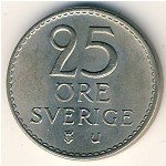 25эре 1970 г. Швеция(31) - 5354 - аверс