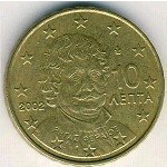 10 центов 2007 г. Греция(7) - 11529 - реверс