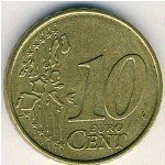 10 центов 2015 г. Литва(13) - 3049 - аверс