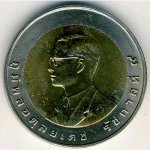 10 бат 1998 г. Таиланд(22) -1875 - реверс