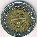10 песо 2008 г. Филиппины(24) -719 - реверс