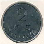 2 эре 1953 г. Дания(28) -4173 - аверс