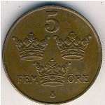 5эре 1948 г. Швеция(31) - 5354 - аверс