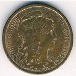 2 сантима 1919 г. Франция(24)-  39539 - реверс