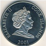 1 доллар 2001 г. Острова Кука(17) - 32369 - реверс