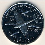 1 крона 2006 г.   Остров Мэн  (15) - 8204 - аверс